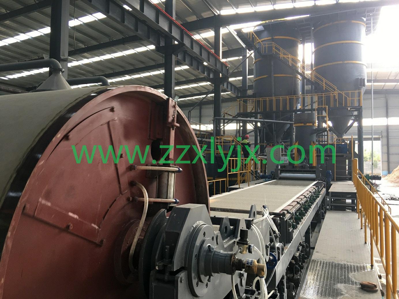 Fiber cement board production line and calcium silicate board production line